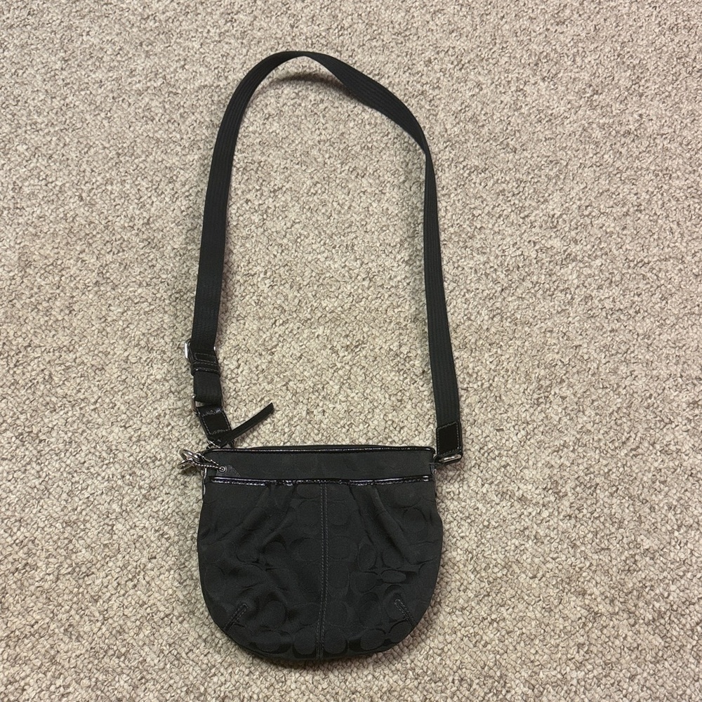 Coach Black Crossbody Bag like NEW